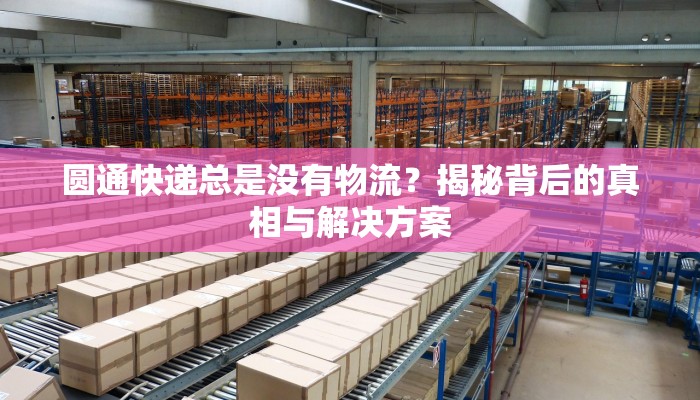 圆通快递总是没有物流？揭秘背后的真相与解决方案