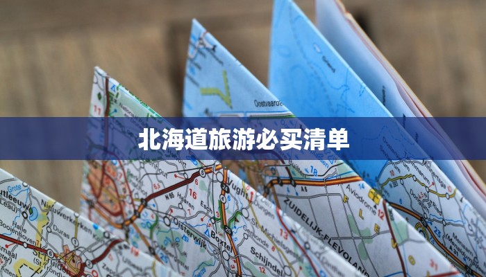 北海道旅游必买清单