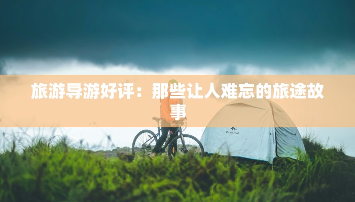 旅游导游好评：那些让人难忘的旅途故事
