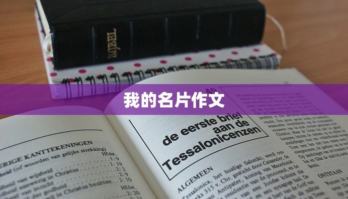我的名片作文